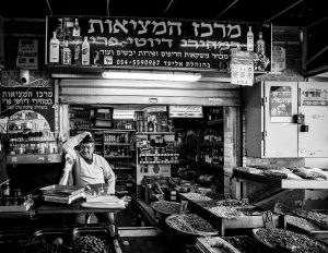 Store Owner Waiting for Customers